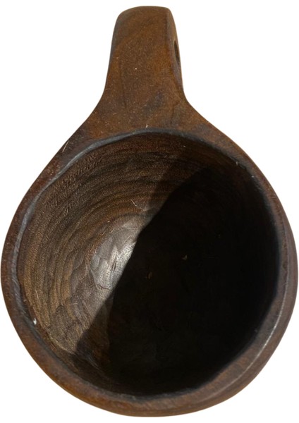 El Yapımı Ceviz Ağacı Kuksa Bardak – Model No: 23