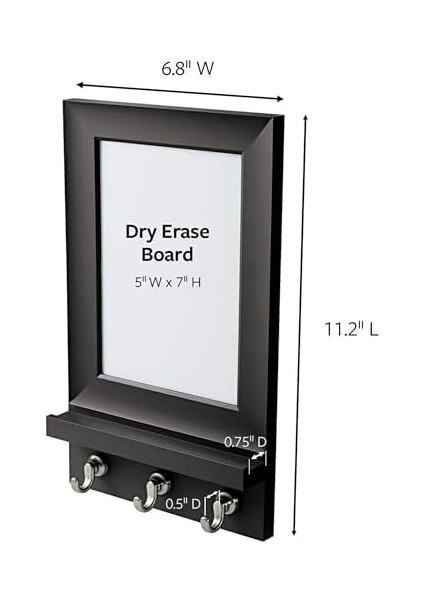 HOM24DEBS-ES Dry Erase Mesaj Merkezi, Arduvaz 1 Mesaj Merkezi, Anahtar Kancas, 8 Orta B Y Kl Kte Erit modelleri