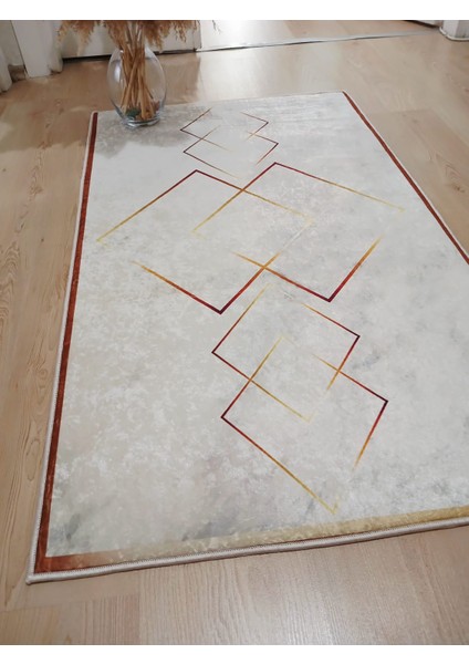 Deluxe Platin 70 x 120 cm. Kaymaz Taban Banyo Halısı, Paspası indirimleri