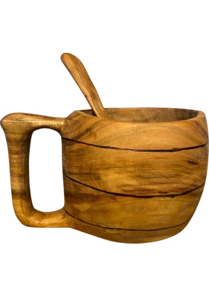 El Yapımı Dut Ağacı Kuksa Bardak – Model No: 28 fiyatları