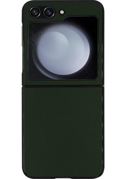 Samsung Z Flip 5 Suni Deri Parmak Izi Bırakmayan Içi Kadife Folding Earl Silikon Kılıf fiyatları