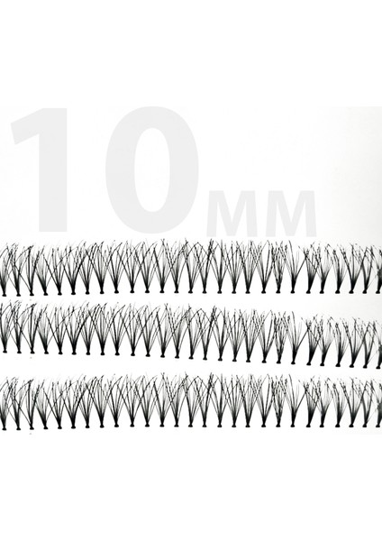 Klasik Ekspres Kirpik; İpli Kirpik; 10MM 3 Ip ; Hızlı Kirpik Siyah modelleri