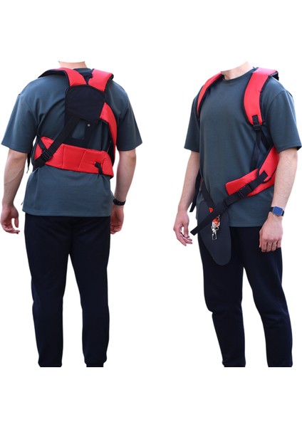 Sırt Tipi Askılı Omuz Destekli Motorlu Çim Biçme Tırpan Taşıma Askısı Kemeri Kayışı Yeleği Aparatı indirimleri