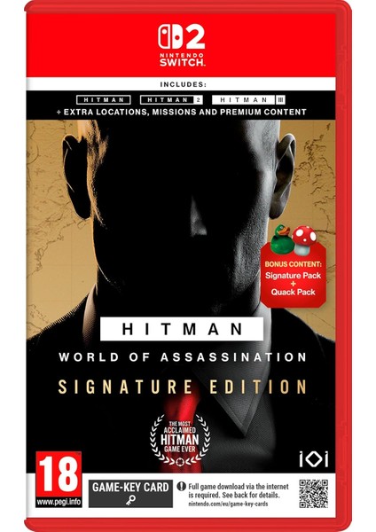 Switch 2 Hitman: World Of Assassination - Signature Edition