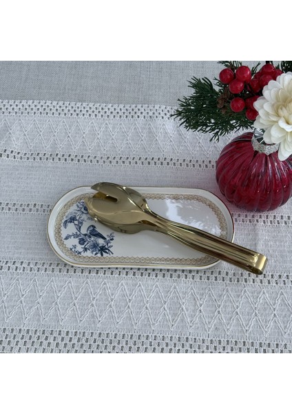 3'lü Maşa Seti Parlak Altın fırsatları