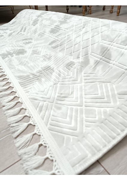 Püsküllü Kaymaz Taban Halı Koridor Mutfak Yolluk Makinede Yıkanabilir modelleri