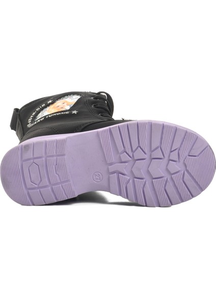 Siyah-Lila Poliüretan Çocuk Bot Leonis P indirimleri