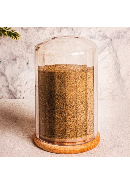Salty - 2'li Ahşap Vakumlu Kapaklı Plastik Tuzluk Seti indirimleri