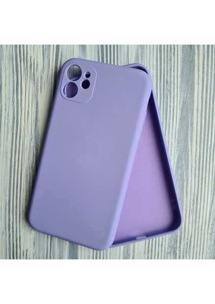 iPhone 11 Uyumlu Kamera Korumalı Lansman Içi Kadife Silikon Kılıf
