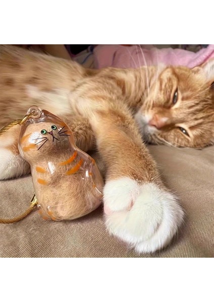 Tüyona Kedi Hatıra Anahtarlığı (Istediğiniz Modeli Sorulardan Iletiniz)