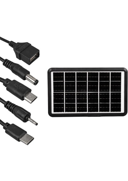 ZO-710 6 Volt 1.33 Amper 8 Watt Güneş Enerjili Şarj Cihazı Solar Panel