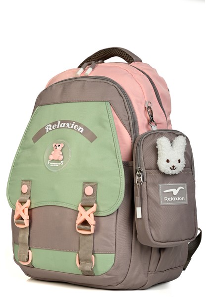 1511 Çok Gözlü Okul ve Günlük Sırt Çantası – Pelüş Aksesuarlı fiyatları