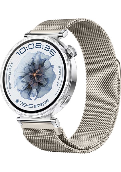 Huawei Watch Gt5 41MM Uyumlu Manyetik Milanese Loop Metal Kordon