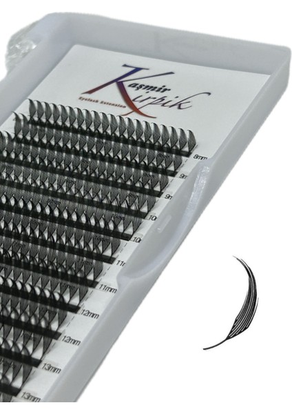 Kaşmir Tüy Kirpik (Anime Efekt ) D Kıvrım 0.07 mm Mix Boy fiyatları