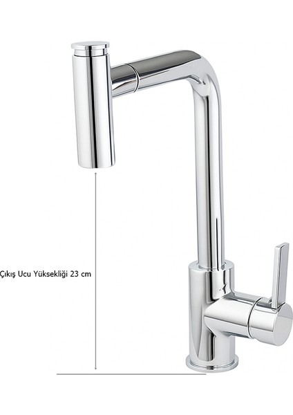 Venezia Kuantum Mix Spiralli Mutfak Evye Eviye Bataryası Krom modelleri