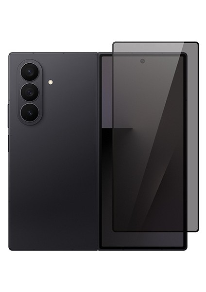 Samsung Galaxy Z Fold 7 Uyumlu Super Hardness 5D Privacy Temperli Ekran Koruyucu
