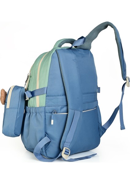 1513 Çok Gözlü Okul ve Günlük Sırt Çantası – Mini Aksesuar Hediyeli fırsatları