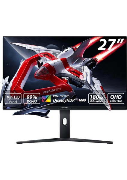 Mini LED LCD Monitör G Pro 27i Eu 1 Ms Ful Hd 180 Hz 2560 x 1440 LCD Monitör