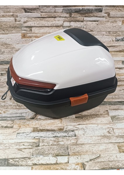 Motosiklet Arka Çanta 32 Lt Top Case Beyaz fiyatları