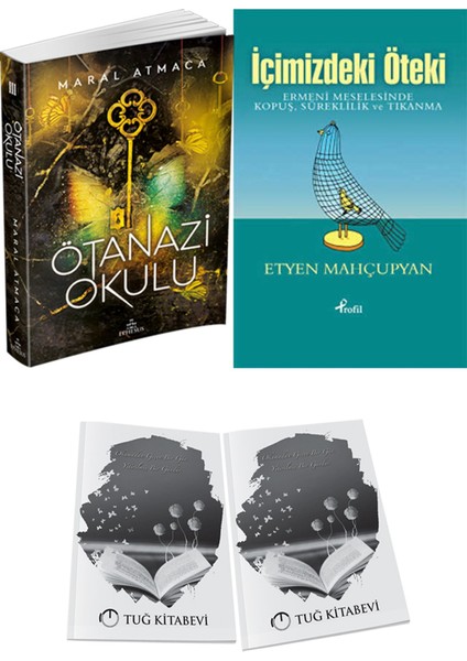Içimizdeki Öteki ve Ephesus Yayınları Ötanazi Okulu 3 Maral Atmaca 2li Set + Hediyeli