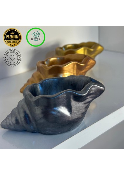 Tealight Mumluk Üçlü Bronz Set modelleri