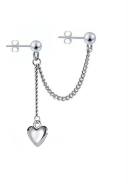 Şık Zincir Kalp Küpe ile Tarzınızı Yansıtın fiyatları