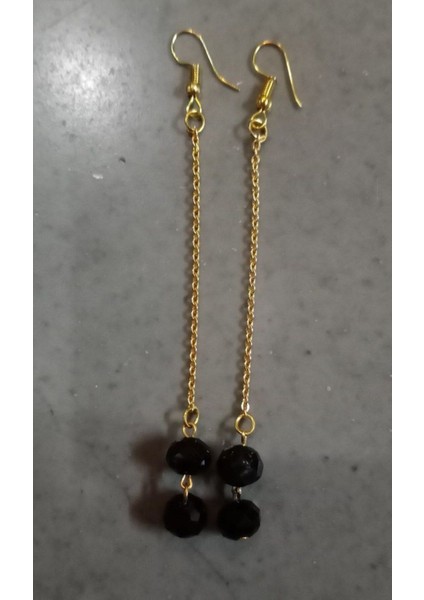 Şıklığınızı Tamamlayacak Taşlı Zincir Kadın Küpe