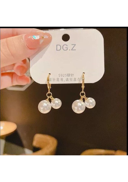 Zarif 2 Inci Modeli Küpe ile Şıklığınızı Tamamlayın