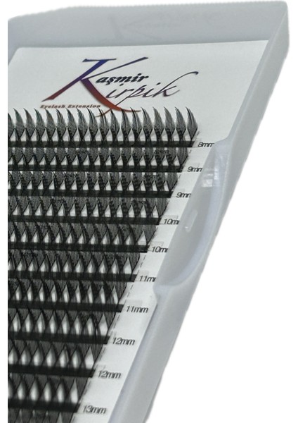 Kaşmir Tüy Kirpik (Anime Efekt ) C Kıvrım 0.07 mm Mix Boy