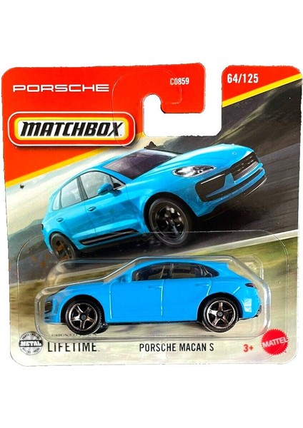 C0859 Matchbox 1:64 Tekli Arabalar Porsche Macan S JBR64