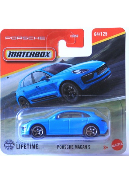 C0859 Matchbox 1:64 Tekli Arabalar Porsche Macan S JBR64 fiyatları