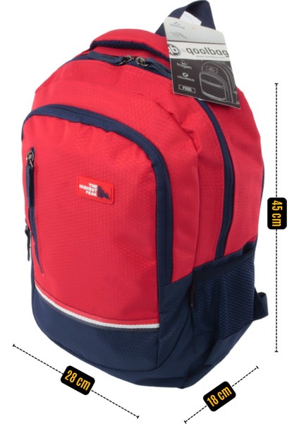 Corsa Lise Ilkokul Üniversite Su Geçirmez Sırt Çantası