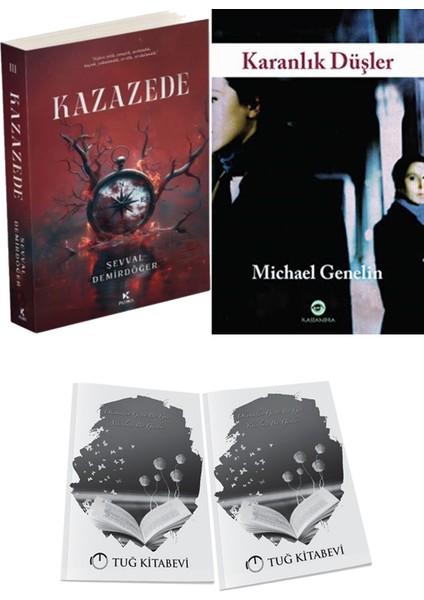 Karanlık Düşler ve Pukka Yayınları Kazazede 3 Şevval Demirdöğer 2li Set + Hediyeli