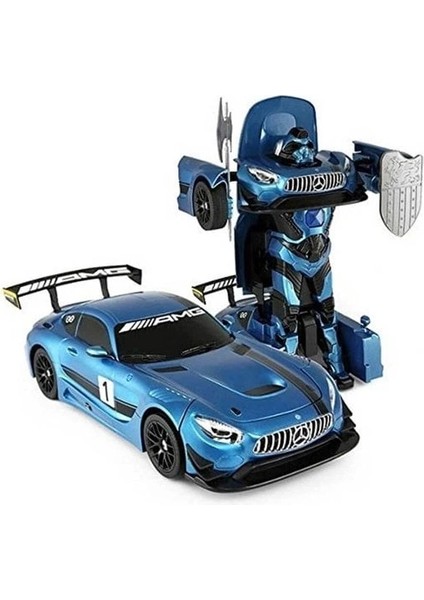 Nessiworld 74820 Mercedes Benz Amg Gt3 Dönüşebilen Uzaktan Kumandalı Sesli ve Işıklı Araba indirimleri