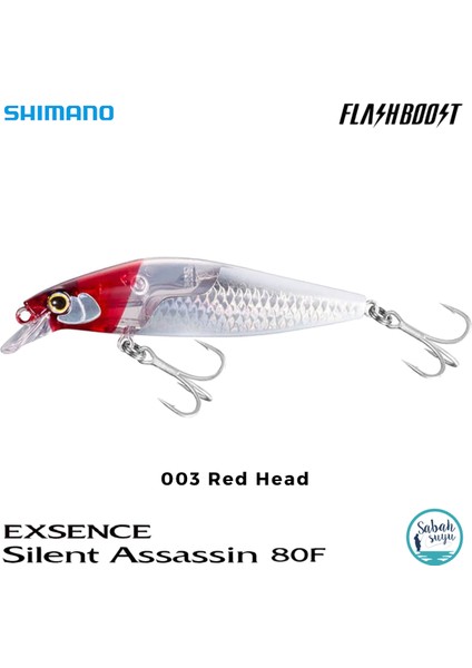 Silent Assassin Flash Boost 80F 8cm 10GR 003 Red Head