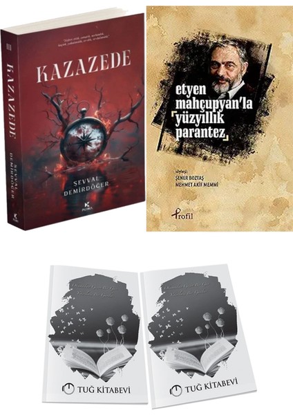 Etyen Mahçupyan'la Yüzyıllık Parantez ve Pukka Yayınları Kazazede 3 Şevval Demirdöğer 2li Set + Hediyeli