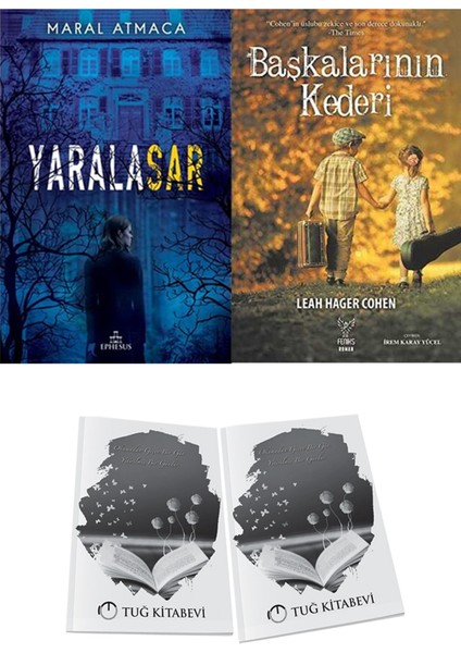 Başkalarının Kederi ve Ephesus Yayınları Yaralasar 1 Maral Atmaca 2li Set + Hediyeli
