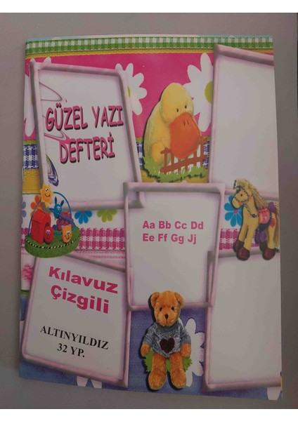 Kılavuz Çizgili Güzel Yazı Defteri 32 Yp.3 Adet
