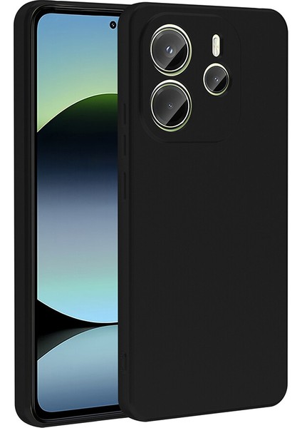 Xiaomi Redmi Note 14 4g Kılıf Kamera Korumalı Ince Mat Silikon
