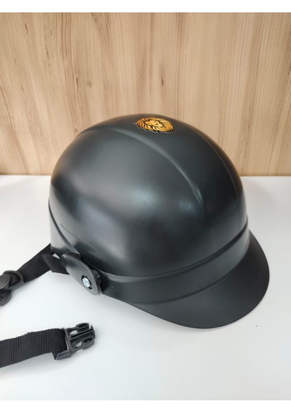 Jokey Kask Motosiklet & Bisiklet Kaskı Siyah & Yerli Üretim & Camsız Model (Ultra Dayanıklı)