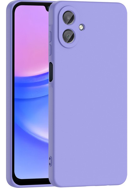 Samsung Galaxy A07 Kılıf Kamera Korumalı Içi Süet Lansman Silikon