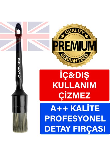 Premium Jant Temizleyici 500ML JM16 + Profesyonel Detay Fırçası JM546 Set modelleri