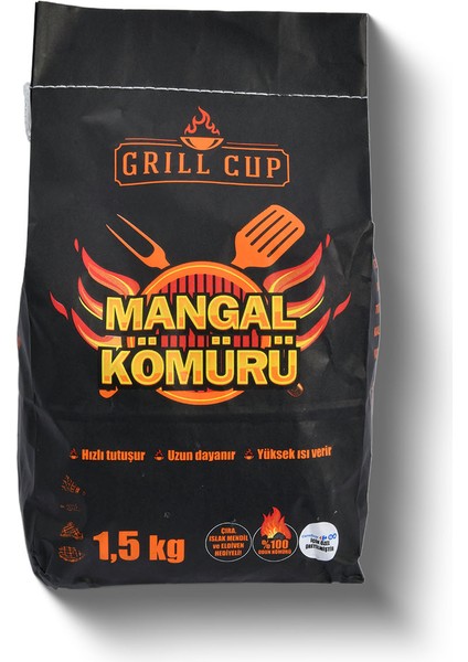 Grıll Cup Mangal Kömürü 1,5 kg