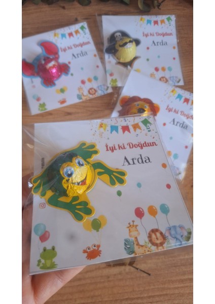 Sevgili Atölyem Sevgiliatolyemm Mutluluk Getirmesi Dileğiyle Kartlı Figürlü Çikolata 25 Adet Doğum Günü Hediyelikleri, Karne, Babyshower, Mevlit Tatil Hediyelikleri fırsatları