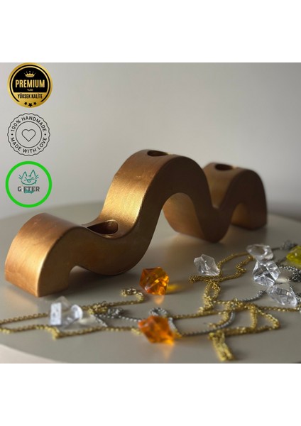 Mumluk Beşli Zikzak Metalik Seri fırsatları