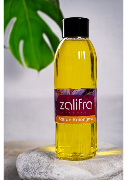 Safran Kolonyası, Esanslı kolonya , Hediye için nostaljik kolonya 400 ml - Pet Şişe