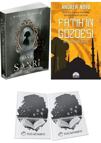 Fatih'in Gözdesi Bir Fetih Hikayesi ve Ephesus Yayınları Saka ve Sanrı 2 Maral Atmaca 2li Set + Hediyeli