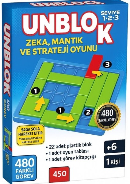 Unblock - Zeka, Mantık ve Strateji Oyunu