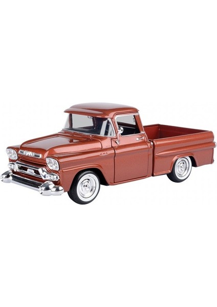 1958 Model Klasik Gmc 100 Wıdesıde Pickup 1:24 Ölçekli