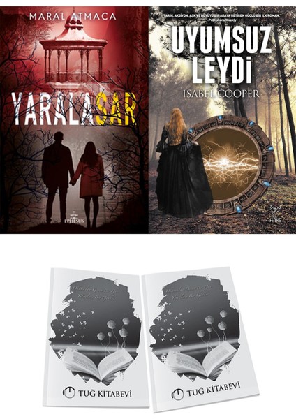 Uyumsuz Leydi ve Ephesus Yayınları Yaralasar 4 Maral Atmaca 2li Set + Hediyeli